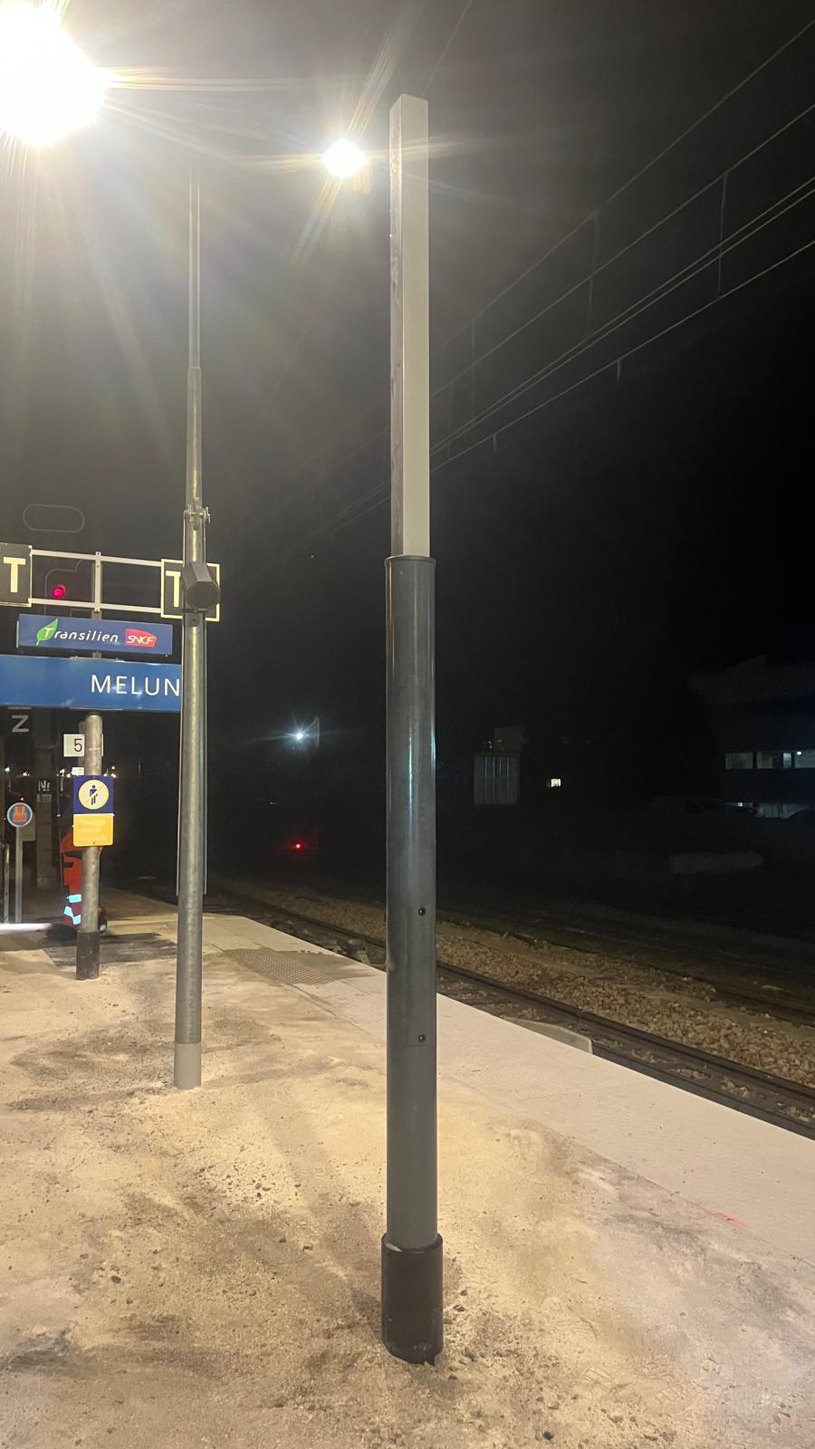 Modernisation &eacute;lectrique de la gare de Melun : travaux CFO et CFA r&eacute;alis&eacute;s par SITCF image 3