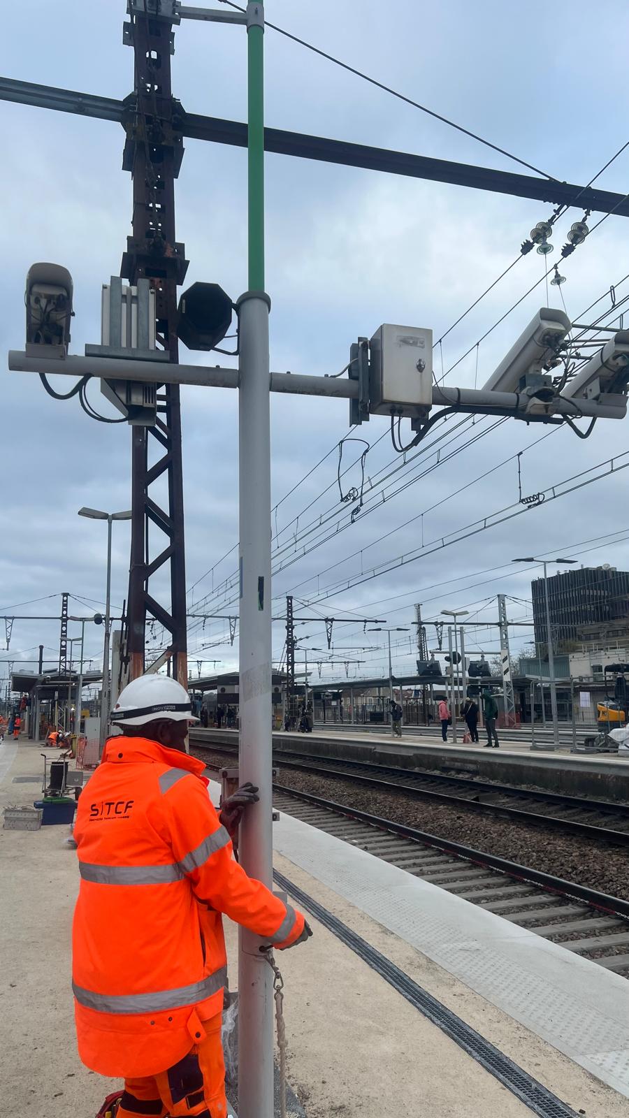 Modernisation &eacute;lectrique de la gare de Melun : travaux CFO et CFA r&eacute;alis&eacute;s par SITCF image 5