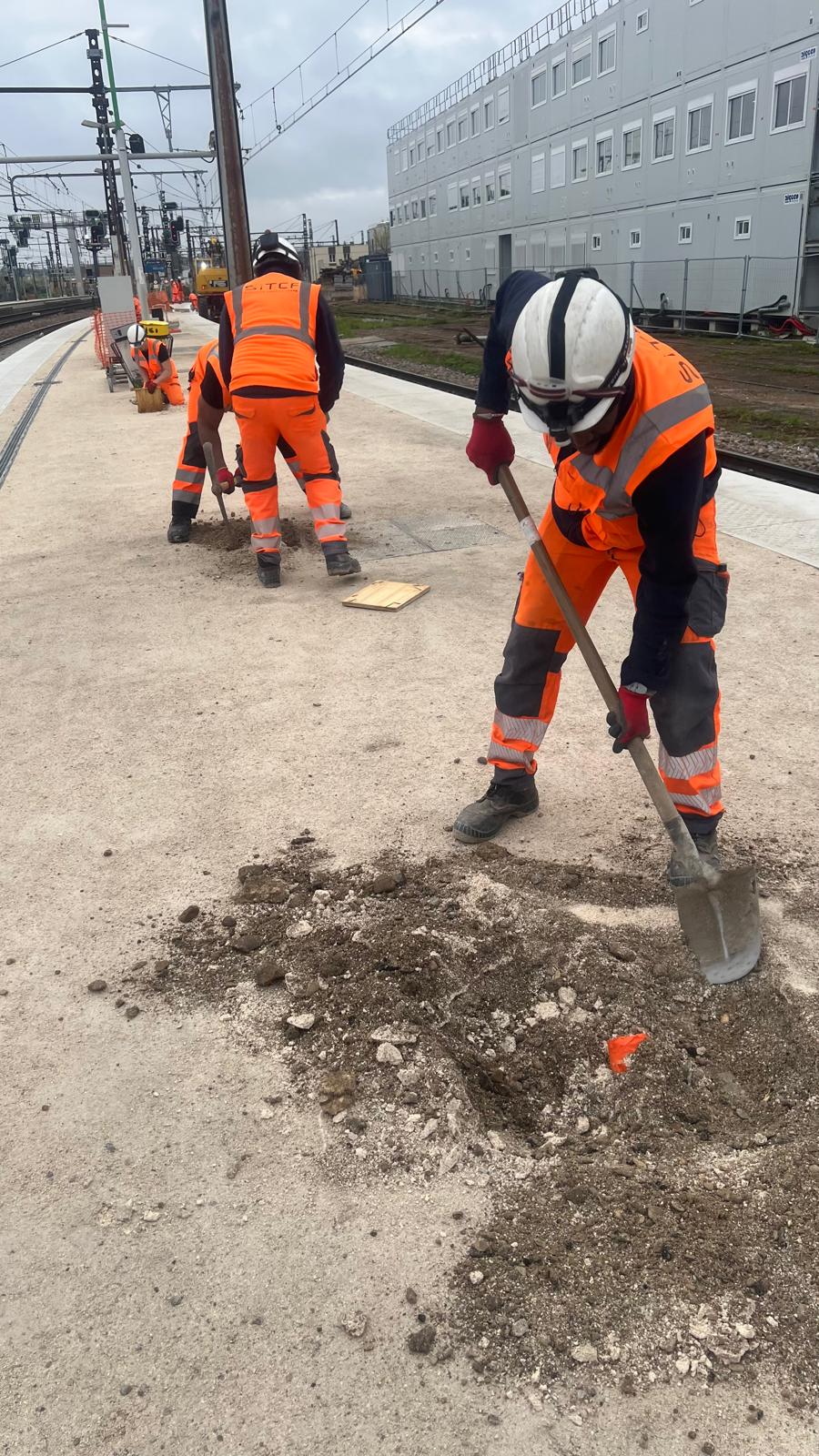 Modernisation &eacute;lectrique de la gare de Melun : travaux CFO et CFA r&eacute;alis&eacute;s par SITCF image 6