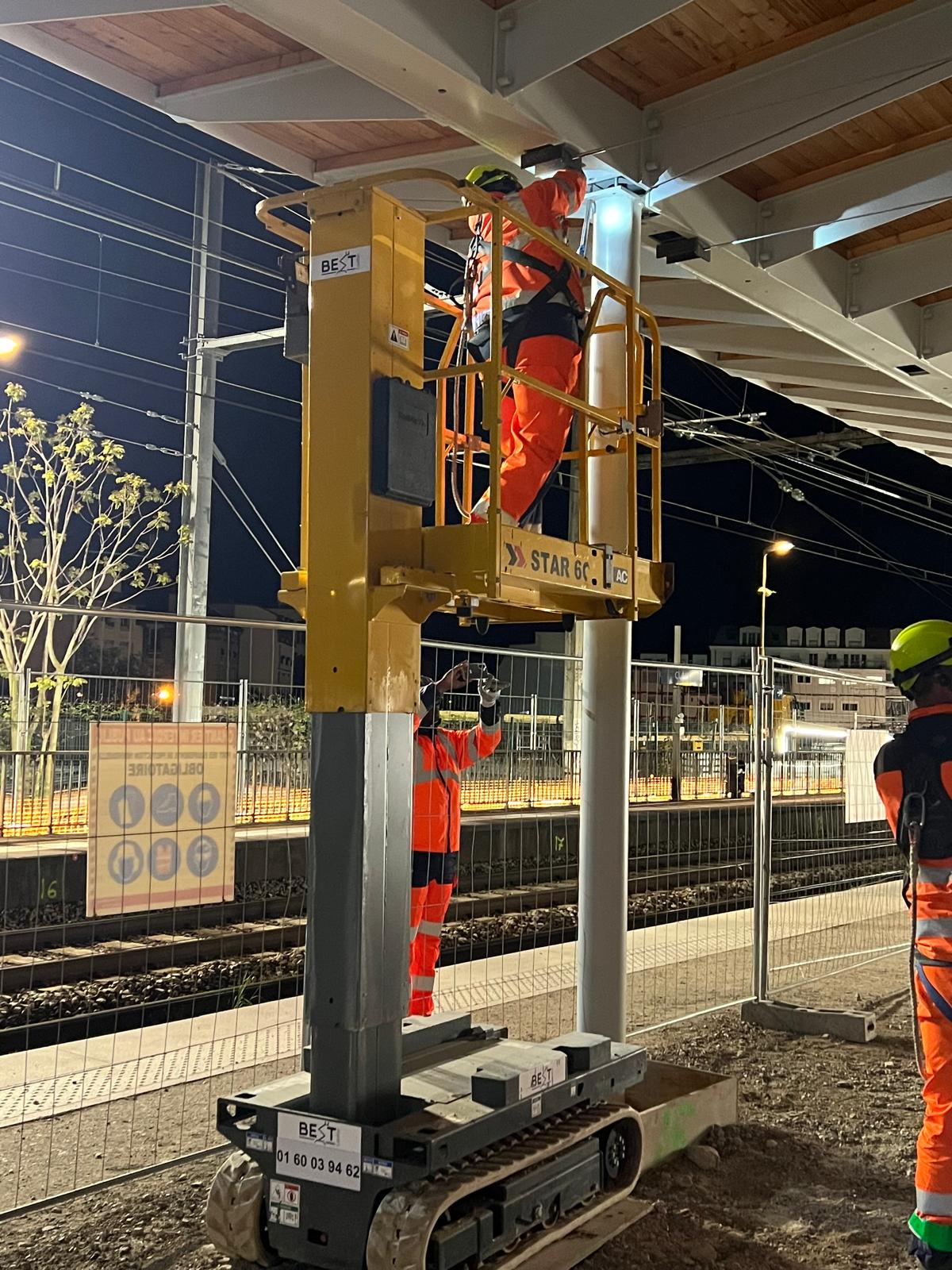 Travaux électriques Gare de Clamart image 7