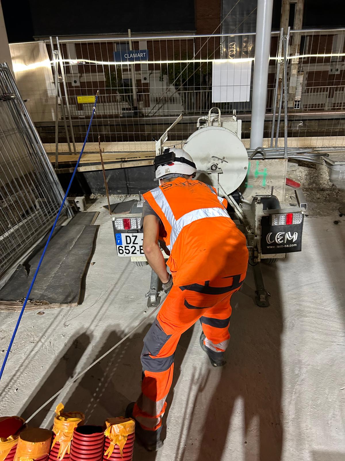 Travaux électriques Gare de Clamart image 5