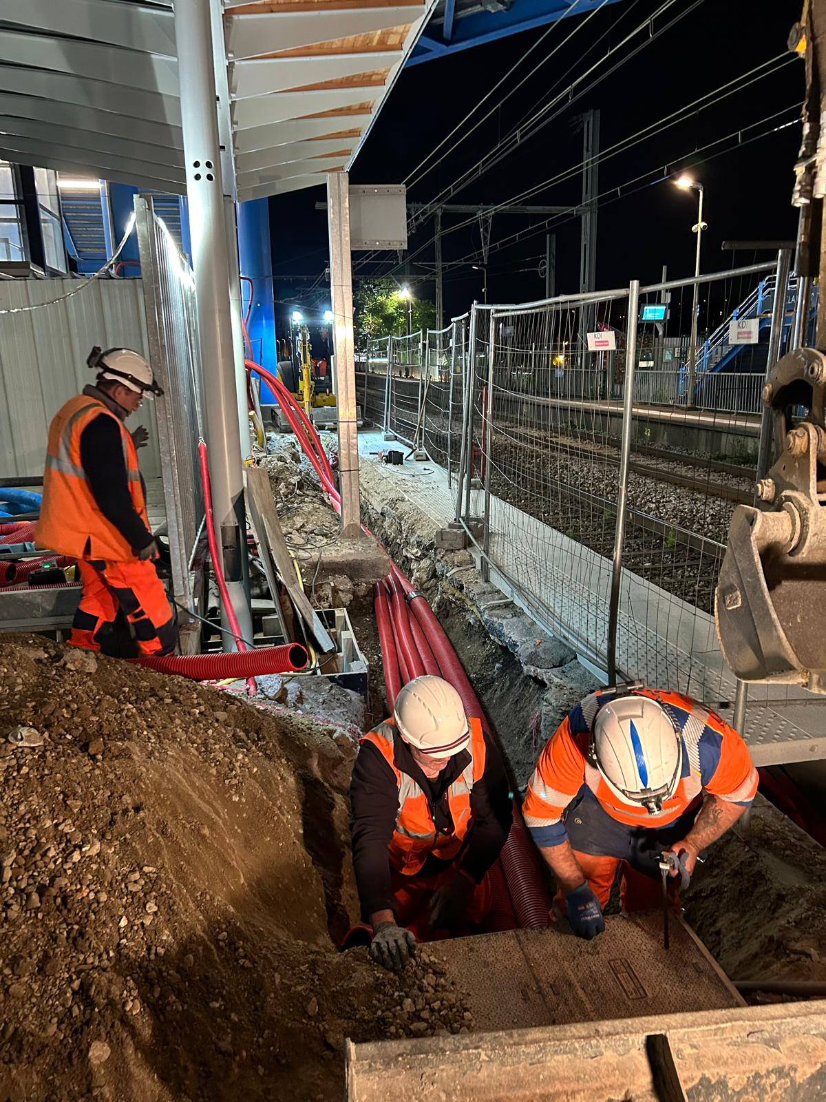 Travaux électriques Gare de Clamart image 3