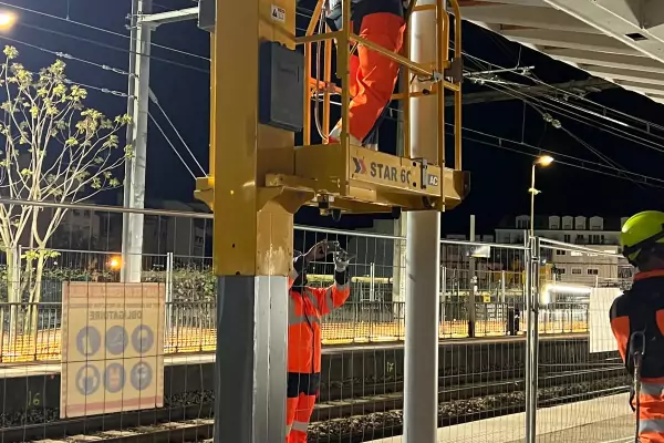 Travaux électriques Gare de Clamart image 7