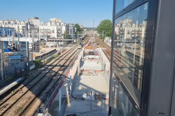 Travaux électriques Gare de Clamart image 2