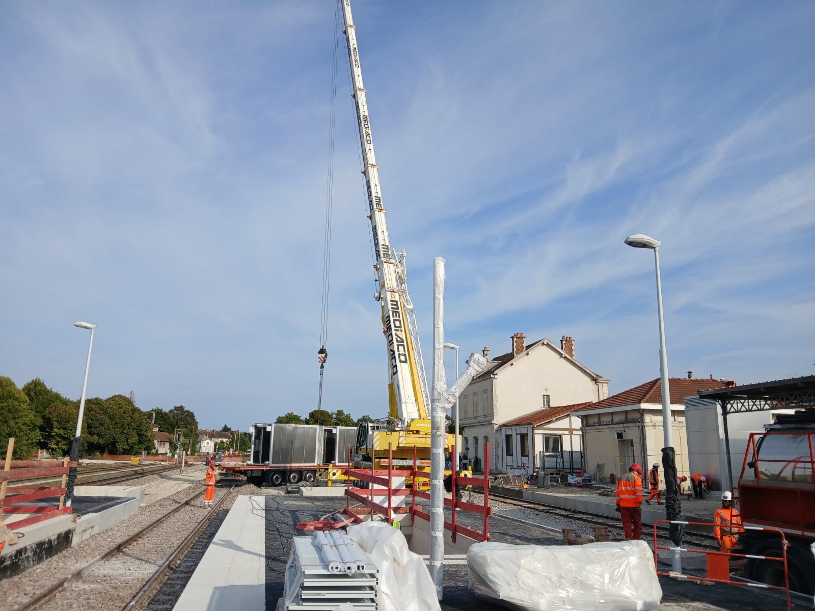 Travaux électriques Gare de Romilly-sur-Seine image 6