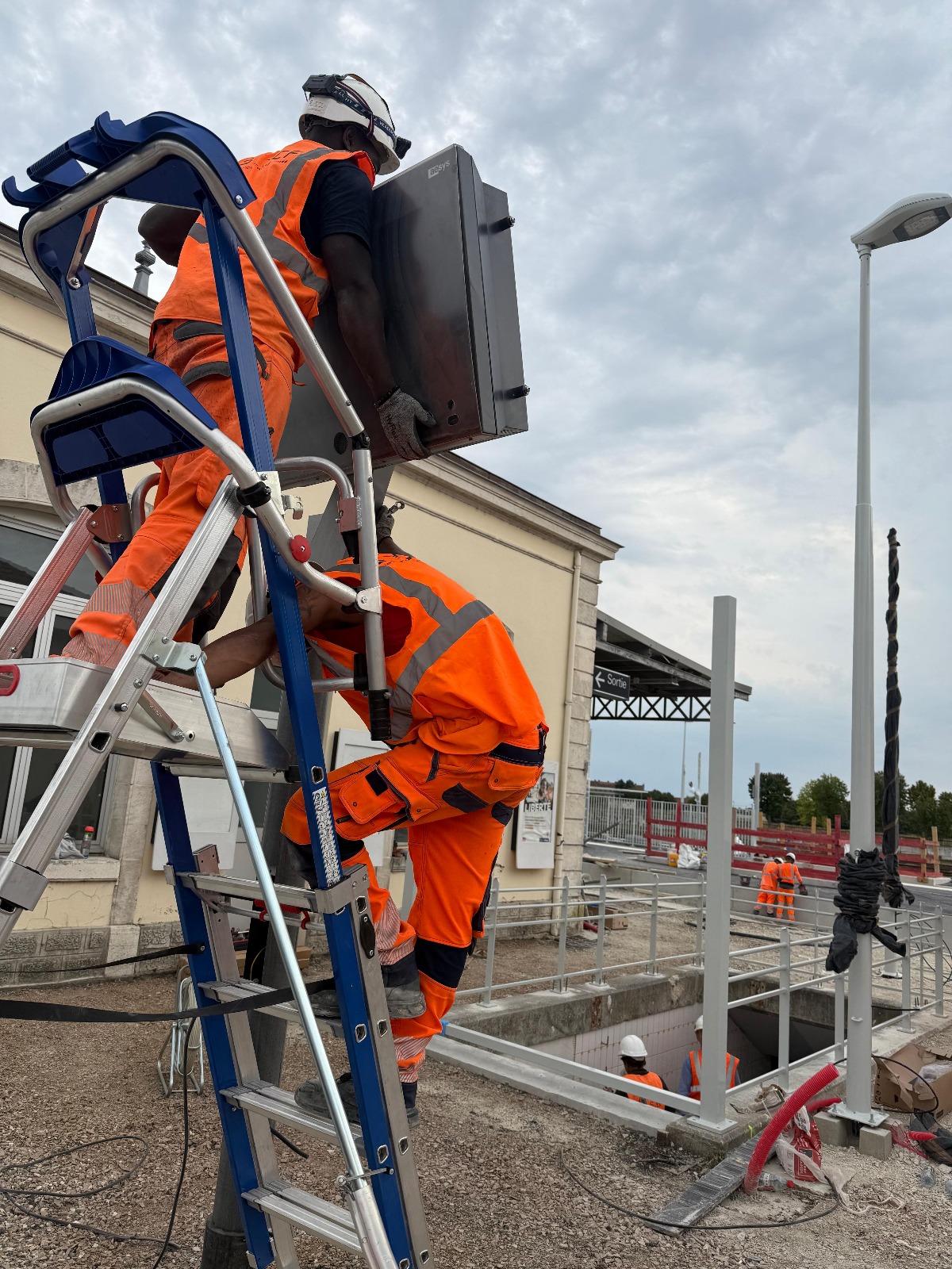 Travaux électriques Gare de Romilly-sur-Seine image 8