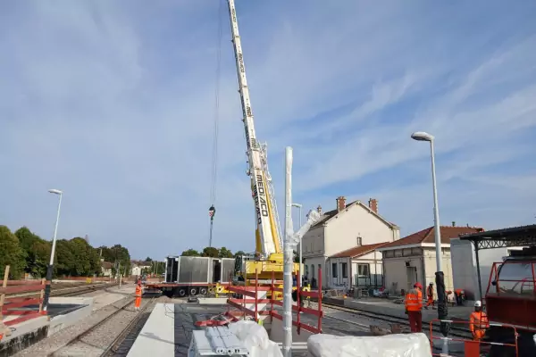 Travaux électriques Gare de Romilly-sur-Seine image 6