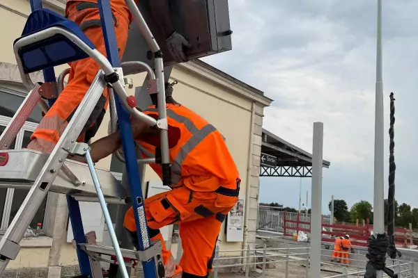 Travaux électriques Gare de Romilly-sur-Seine image 8