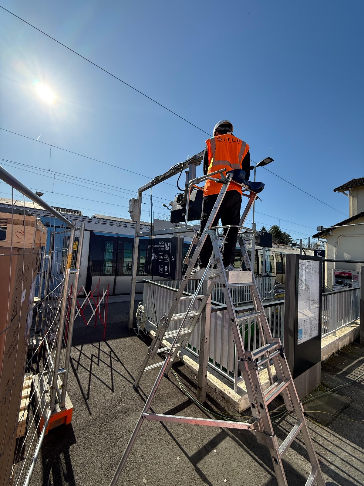 Travaux électriques Gare de Tournan-en-Brie image 2