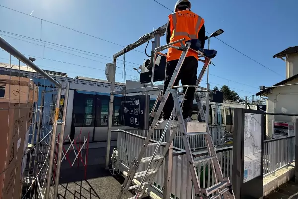 Travaux électriques Gare de Tournan-en-Brie image 2