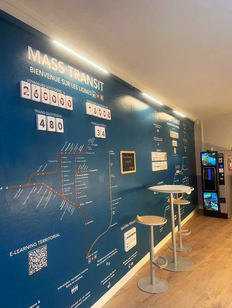 Modernisation et éclairage LED – 39 ter Gare du Nord Paris | Réalisation SITCF image 2